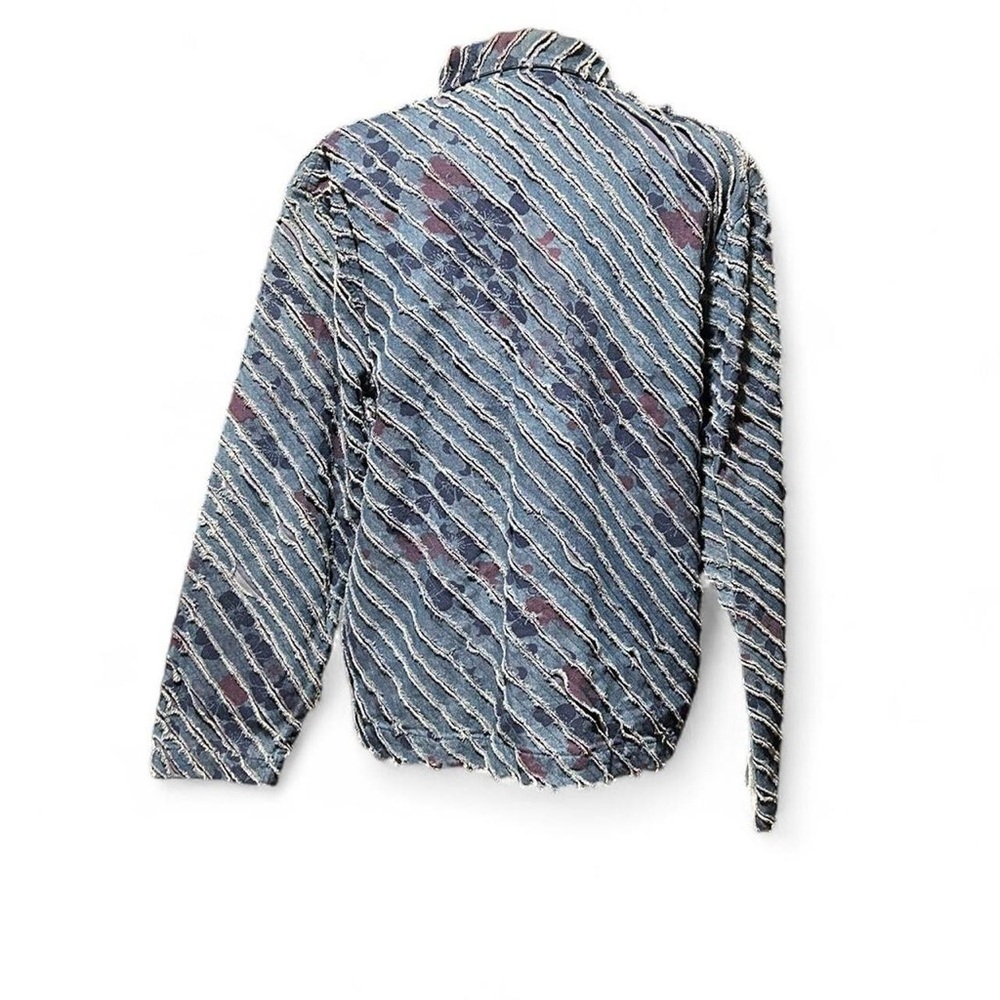 Tantrums Stripe Patchwork Jean Jacket - image 3